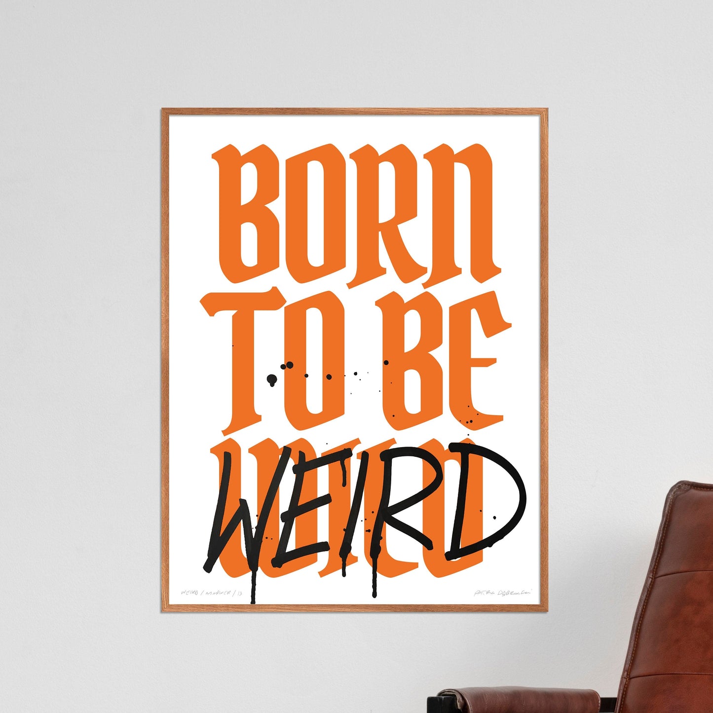 Plakat WEIRD  ForWalls.eu