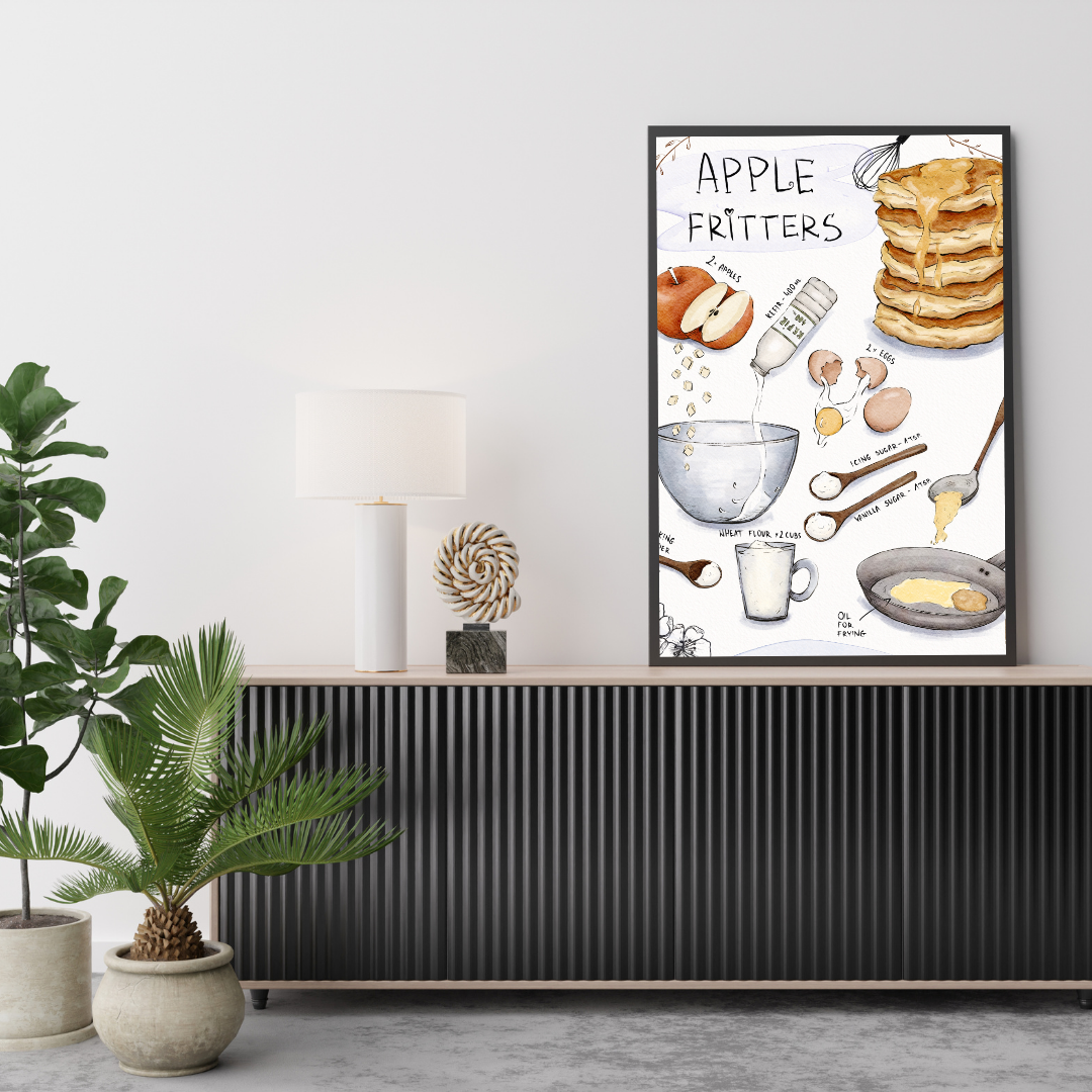 Plakat Racuchy z jabłkami  ForWalls.eu