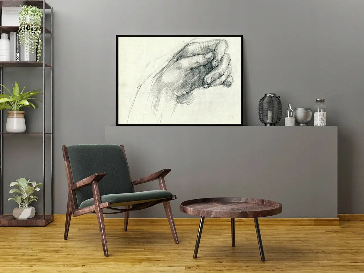 Plakat Dłoń 53x73 cm  ForWalls.eu