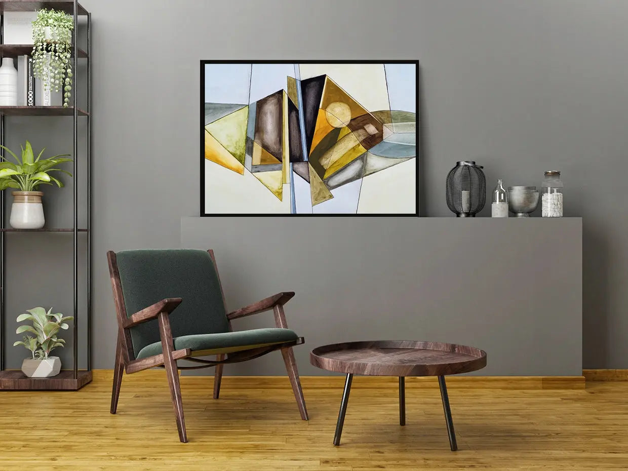 Plakat Abstrakcja 53x73 cm  ForWalls.eu