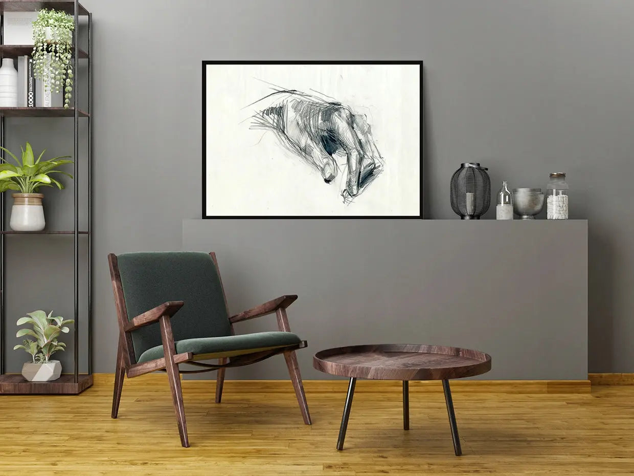 Plakat Dłoń 53x73 cm  ForWalls.eu