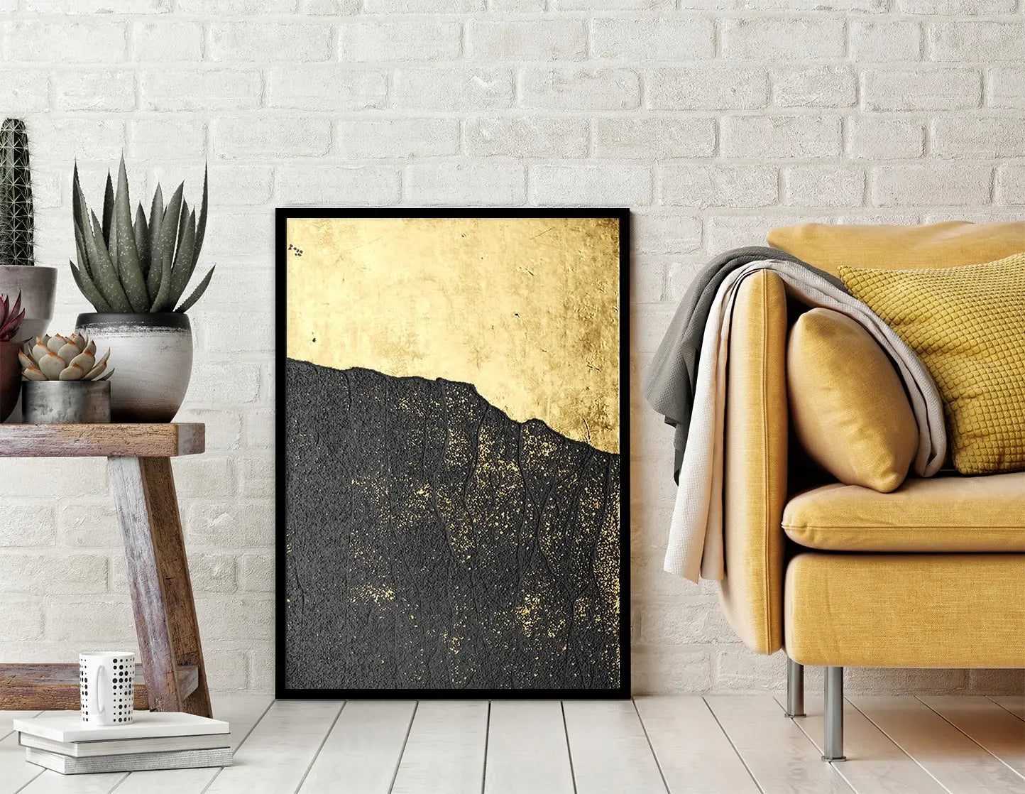Plakat Złoty 33x43 cm - ForWalls.eu
