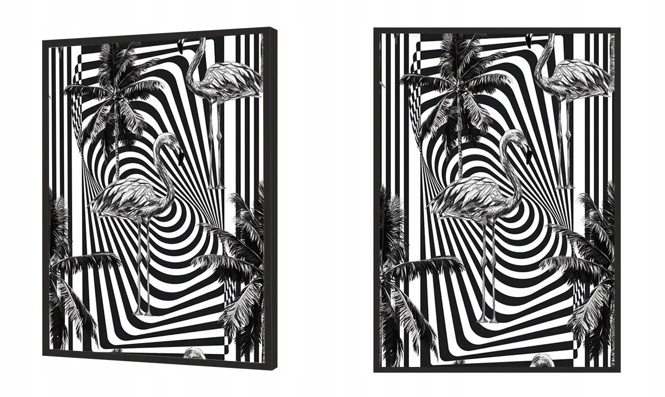 Plakat Flamingi 33x43 cm - ForWalls.eu