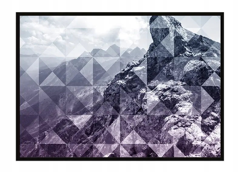 Plakat Geometria Góry 53x73 cm - ForWalls.eu