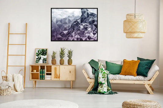 Plakat Geometria Góry 53x73 cm - ForWalls.eu