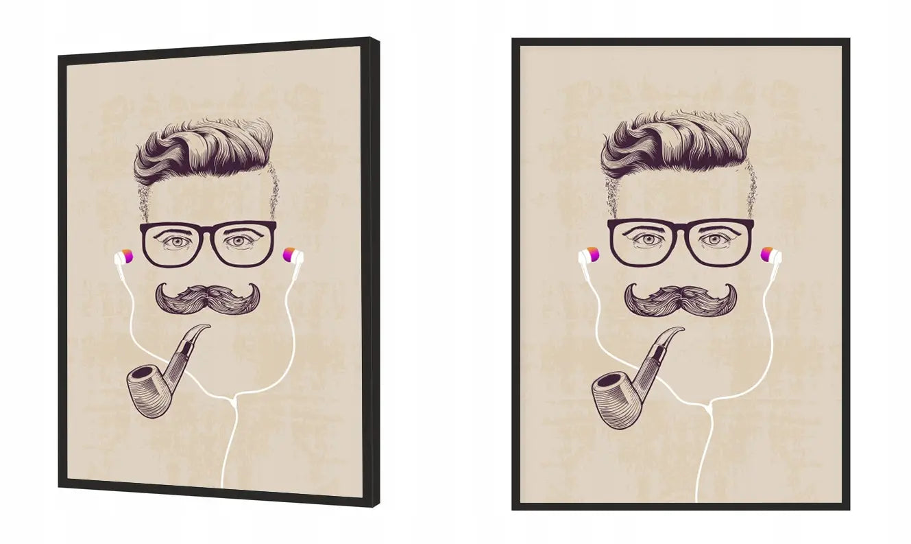 Plakat Hipster 33x43 cm  ForWalls.eu
