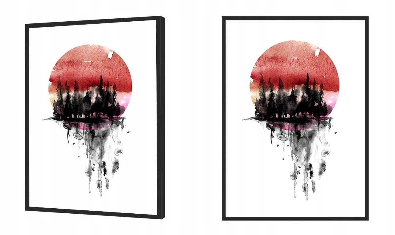 Plakat Las 33x43 cm - ForWalls.eu