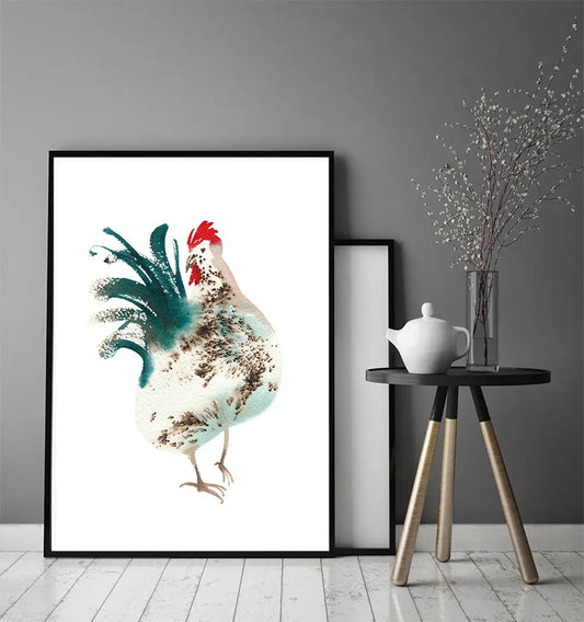 Plakat Kura 33x43 cm - ForWalls.eu