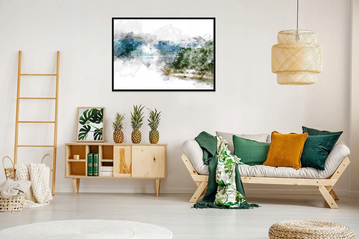 Plakat Akwarela 53x73 cm  ForWalls.eu