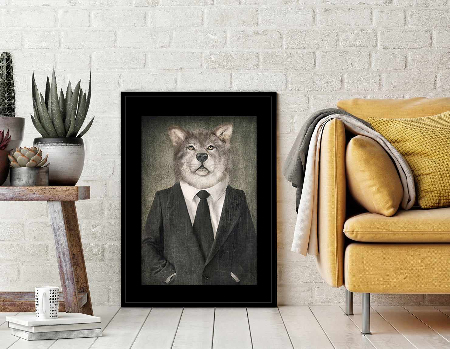 Plakat Wilk 33x43 cm  ForWalls.eu