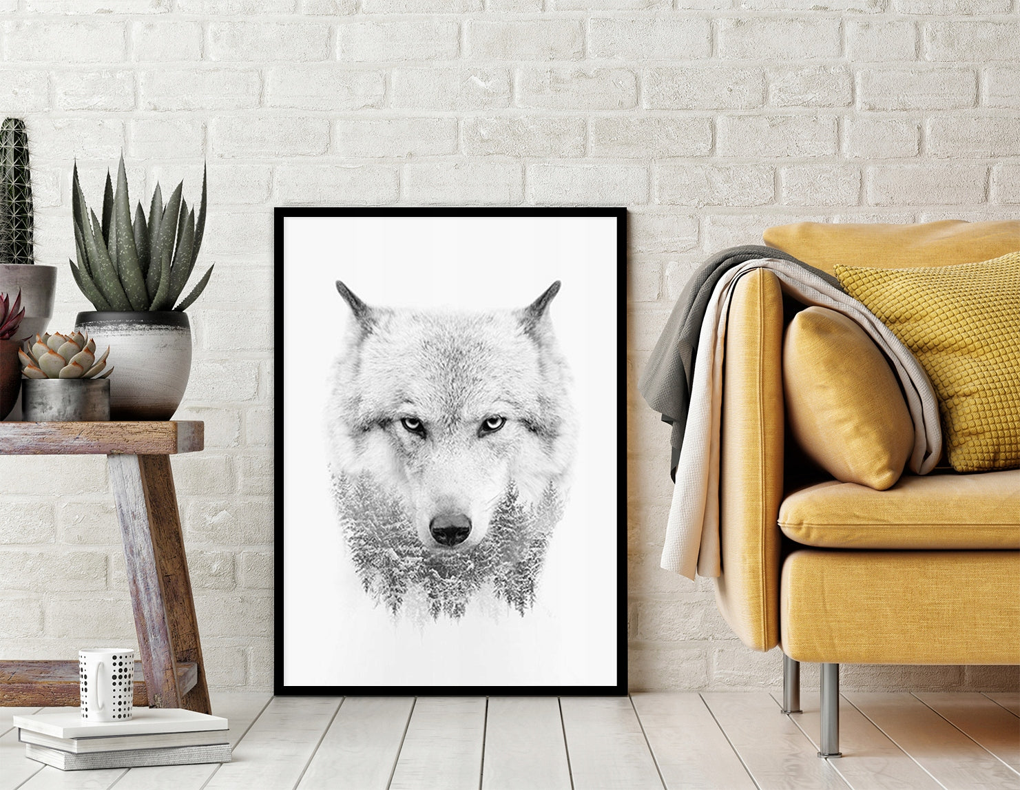 Plakat Wilk 33x43 cm  ForWalls.eu