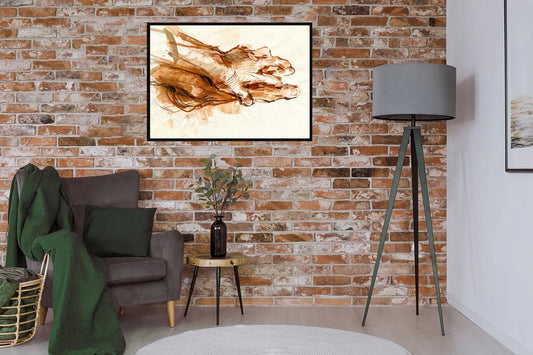 Plakat Dłonie 53x73 cm  ForWalls.eu
