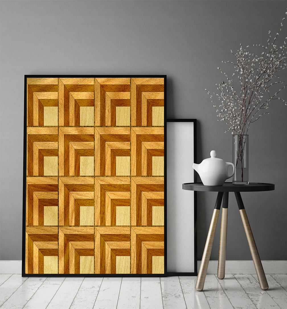Plakat Drewno 33x43 cm  ForWalls.eu