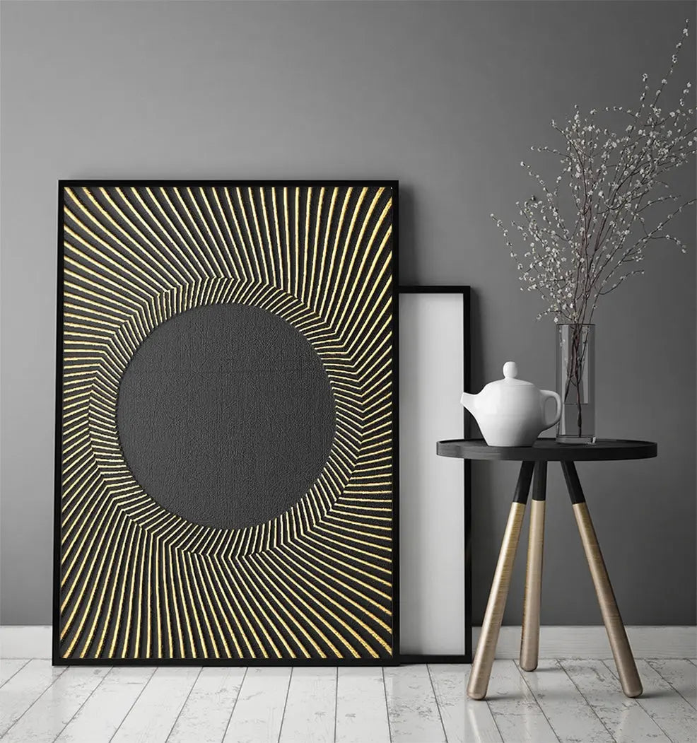 Plakat Złoty 33x43 cm - ForWalls.eu