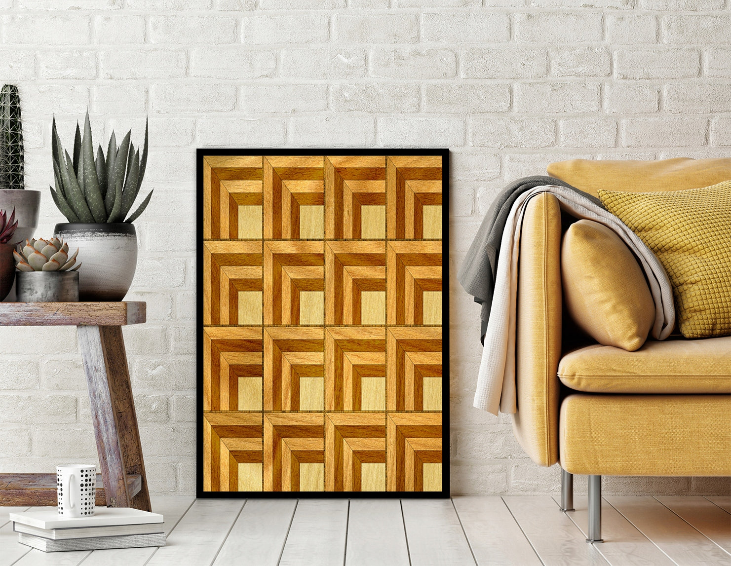 Plakat Drewno 33x43 cm  ForWalls.eu