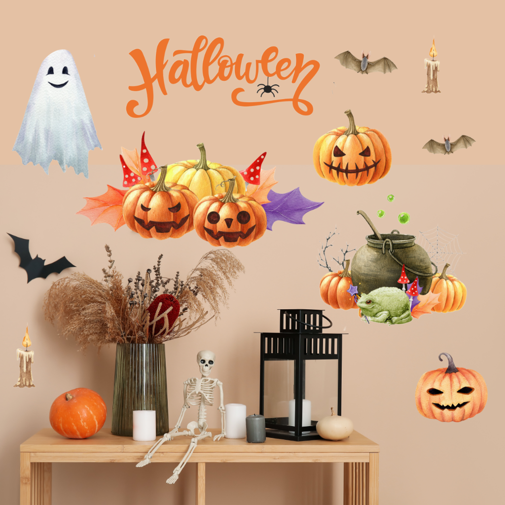 Naklejki ŚWIECĄCE w nocy ciemności fluorescencyjne Dekoracje Halloween  ForWalls.eu