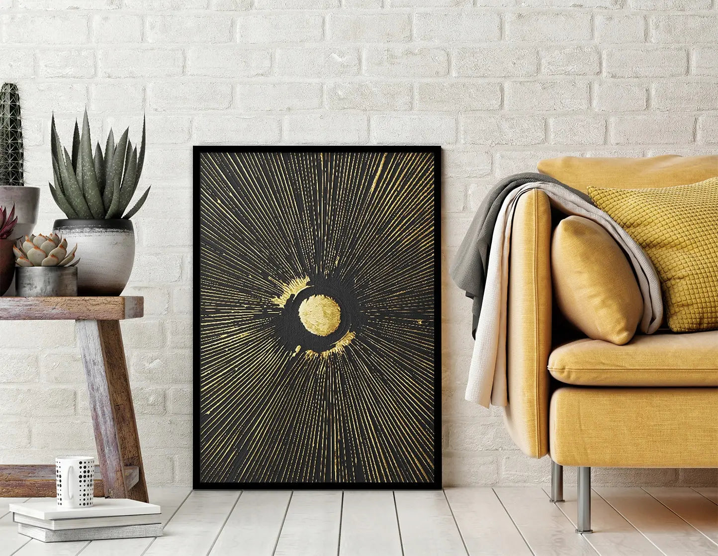 Plakat Złoty 33x43 cm - ForWalls.eu