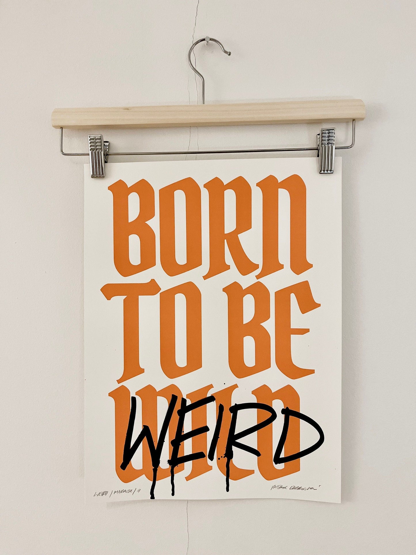 Plakat WEIRD  ForWalls.eu