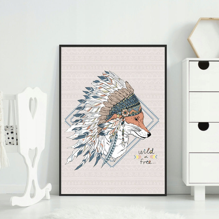 Plakat Lis 33x43 cm  ForWalls.eu