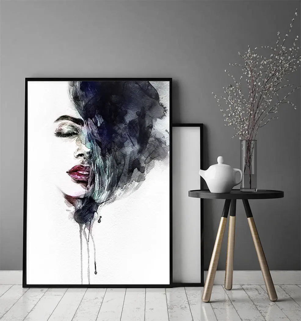 Plakat Twarz 33x43 cm - ForWalls.eu