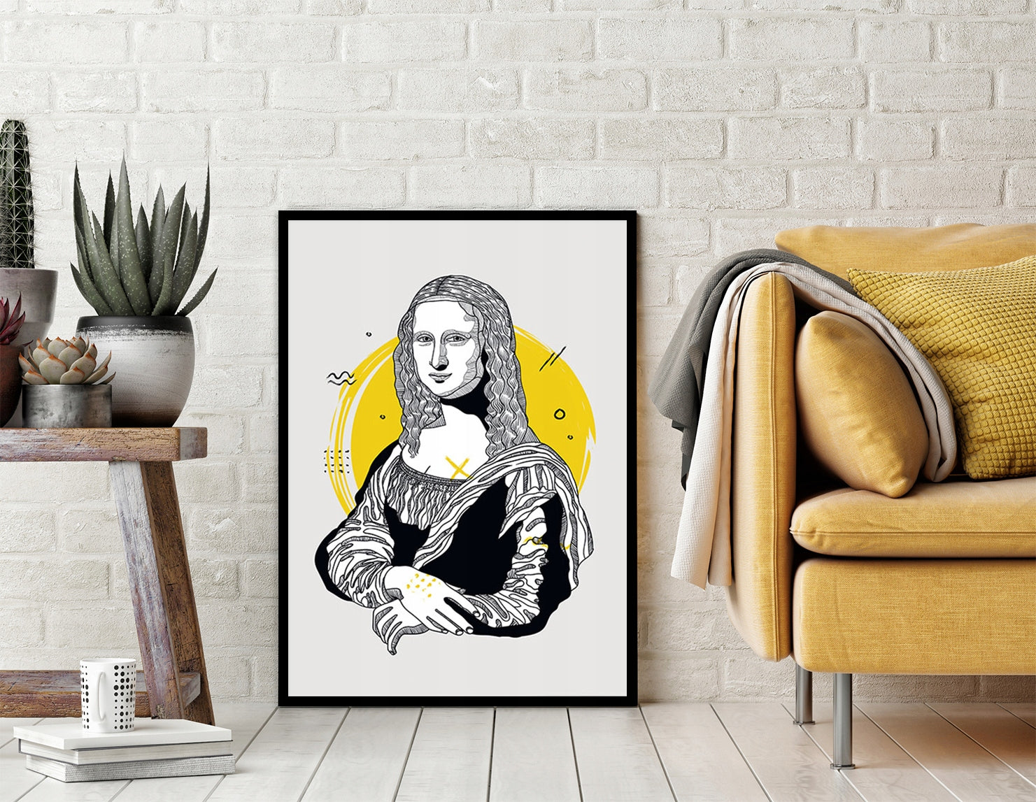 Plakat Mona Lisa 33x43 cm  ForWalls.eu