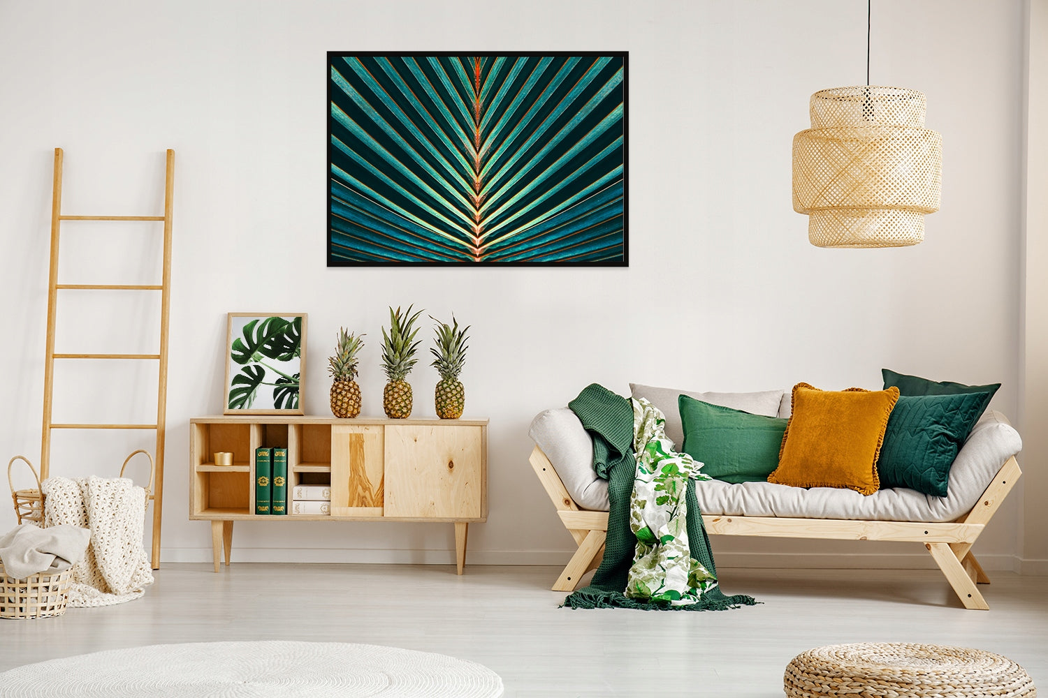 Plakat Liść 53x73 cm  ForWalls.eu
