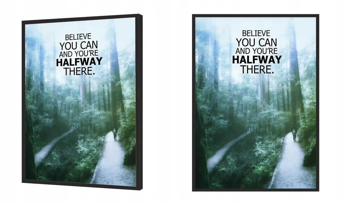 Plakat Believe 33x43 cm - ForWalls.eu