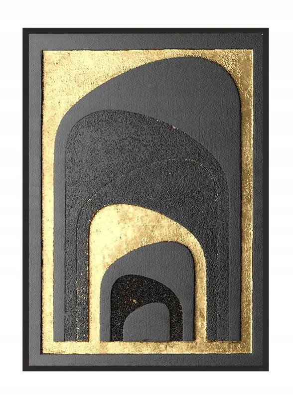 Plakat Złoty 33x43 cm - ForWalls.eu