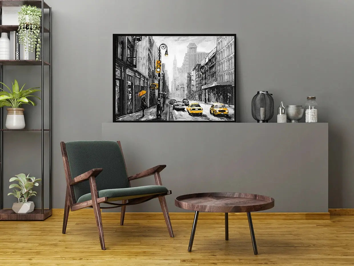 Plakat Miasto 53x73 cm  ForWalls.eu