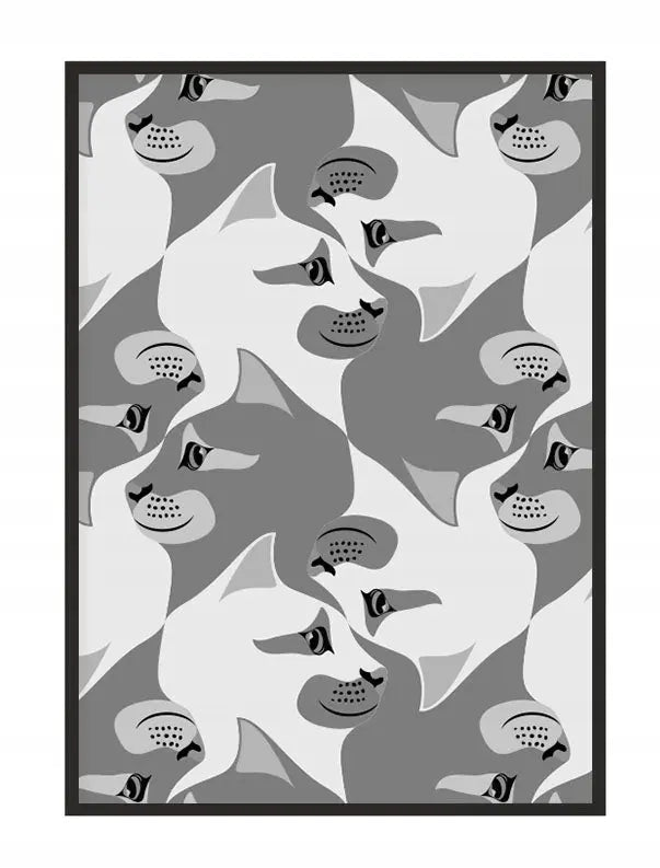 Plakat Koty 33x43 cm  ForWalls.eu