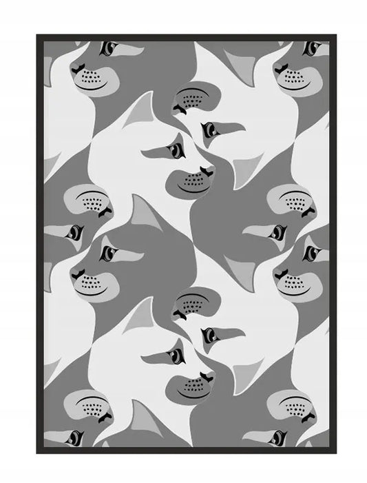 Plakat Koty 33x43 cm  ForWalls.eu