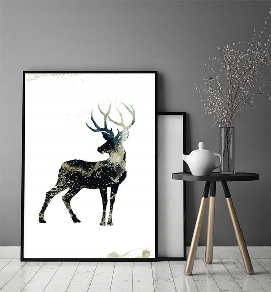 Plakat Jeleń 53x73 cm  ForWalls.eu