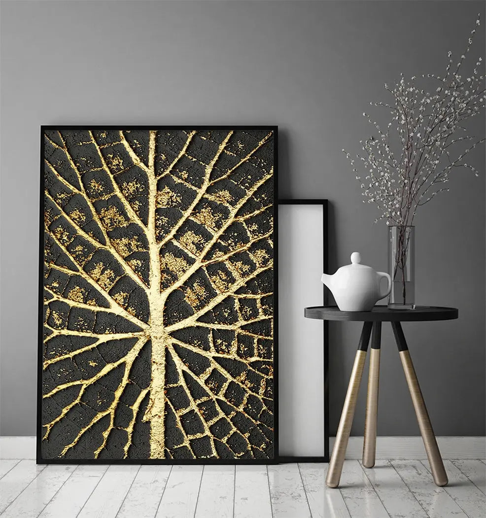 Plakat Złoty 33x43 cm - ForWalls.eu