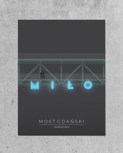 Plakat Miło  ForWalls.eu