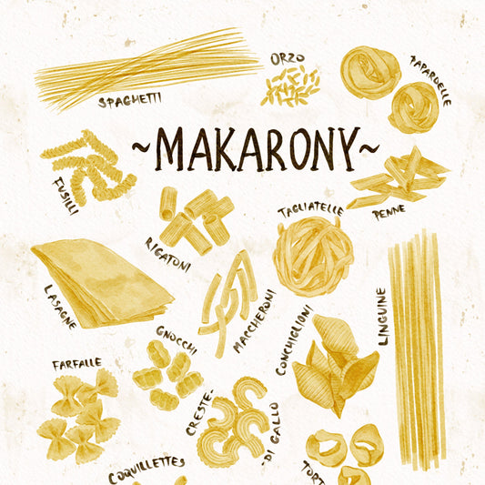 Plakat Makarony  ForWalls.eu
