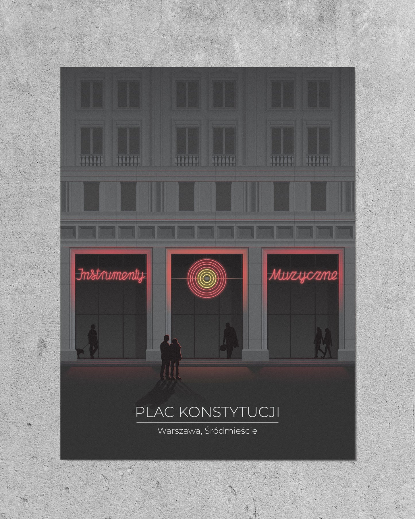 Plac Konstytucji - Instrumenty Muzyczne  ForWalls.eu