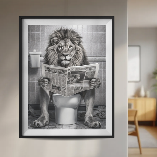Plakat Król Lew Na Kiblu Gazeta  ForWalls.eu