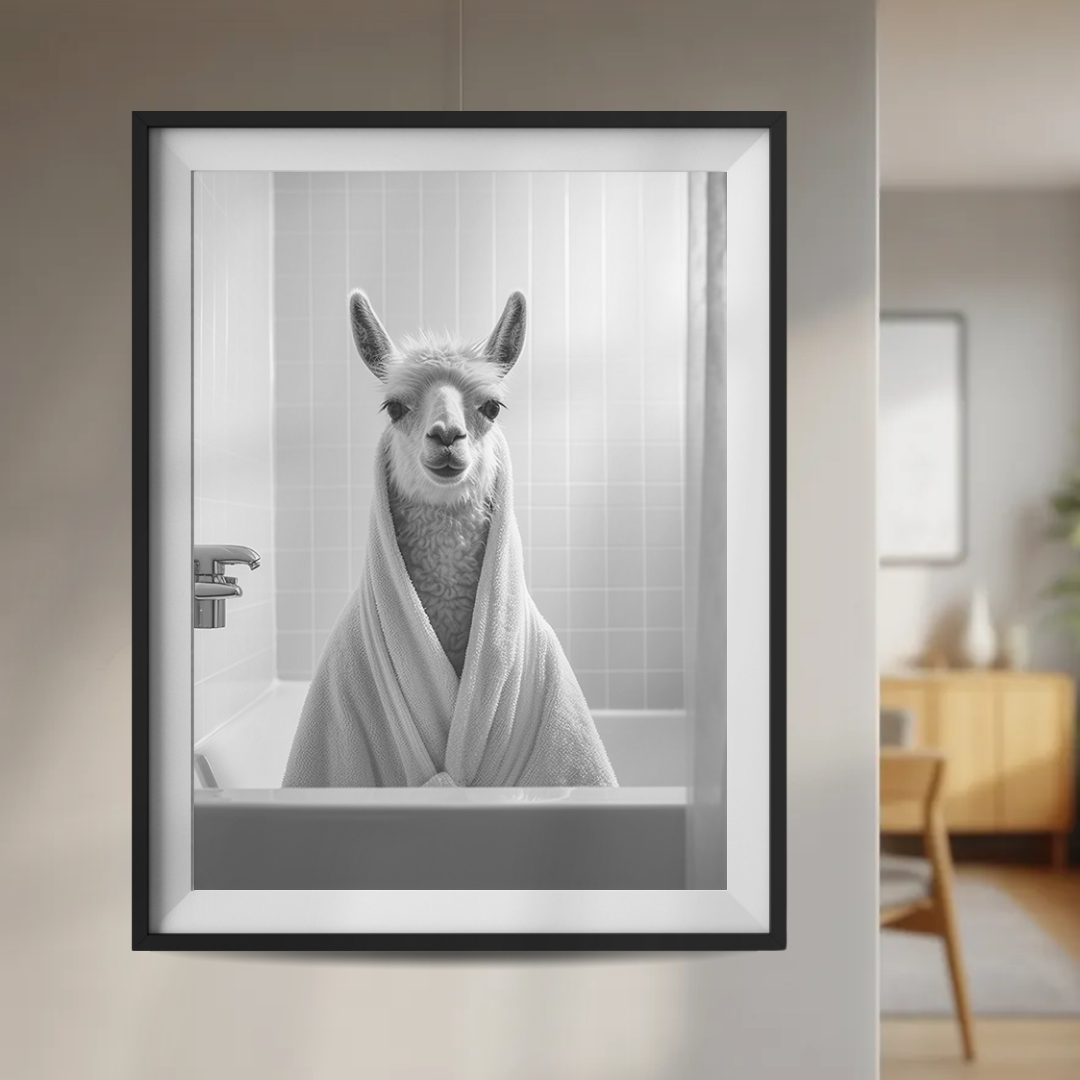 Plakat Lama Wanna  ForWalls.eu
