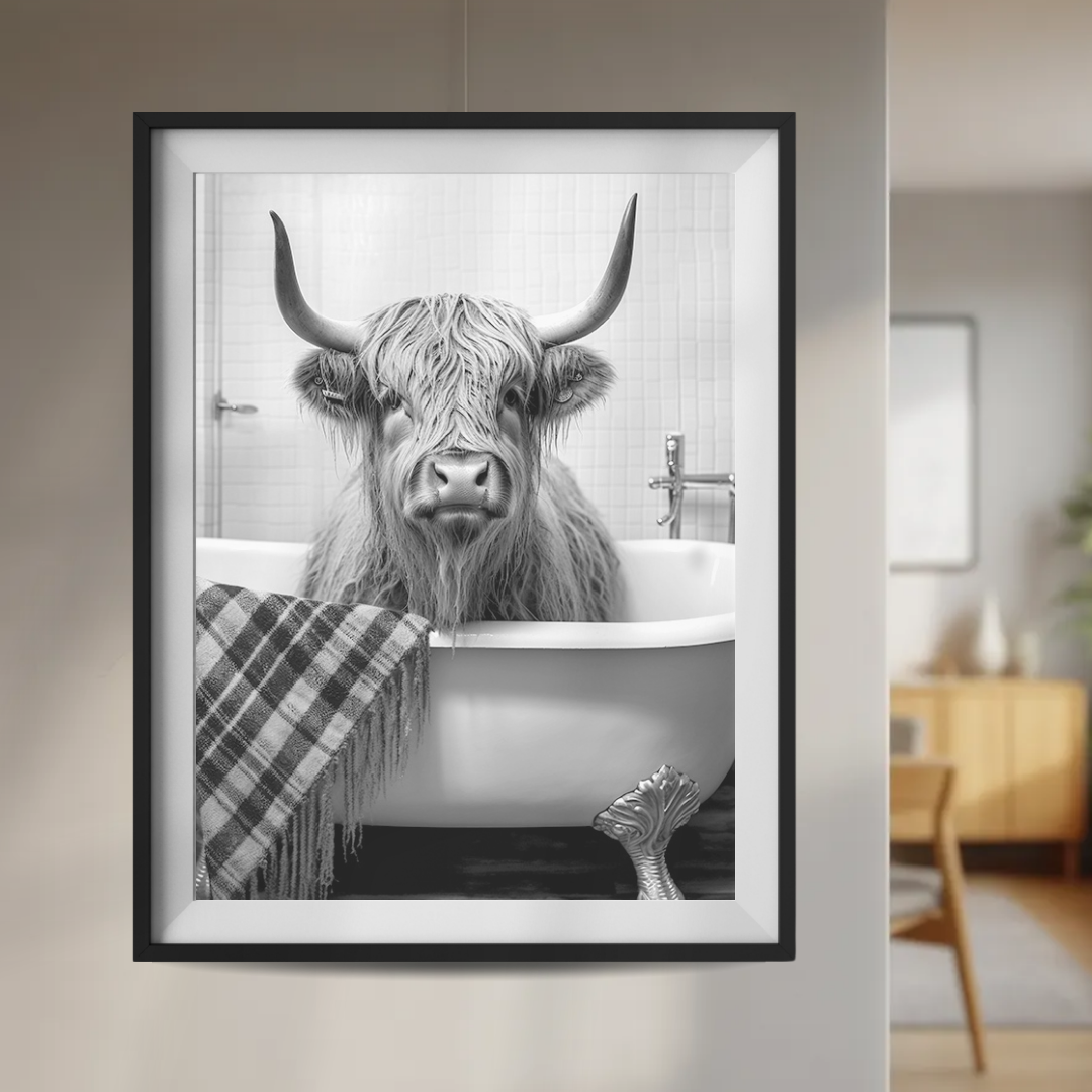 Plakat Bizon Żubr Wanna  ForWalls.eu