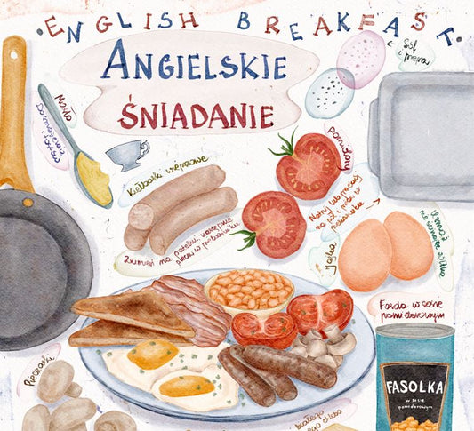 Plakat Angielskie śniadanie  ForWalls.eu