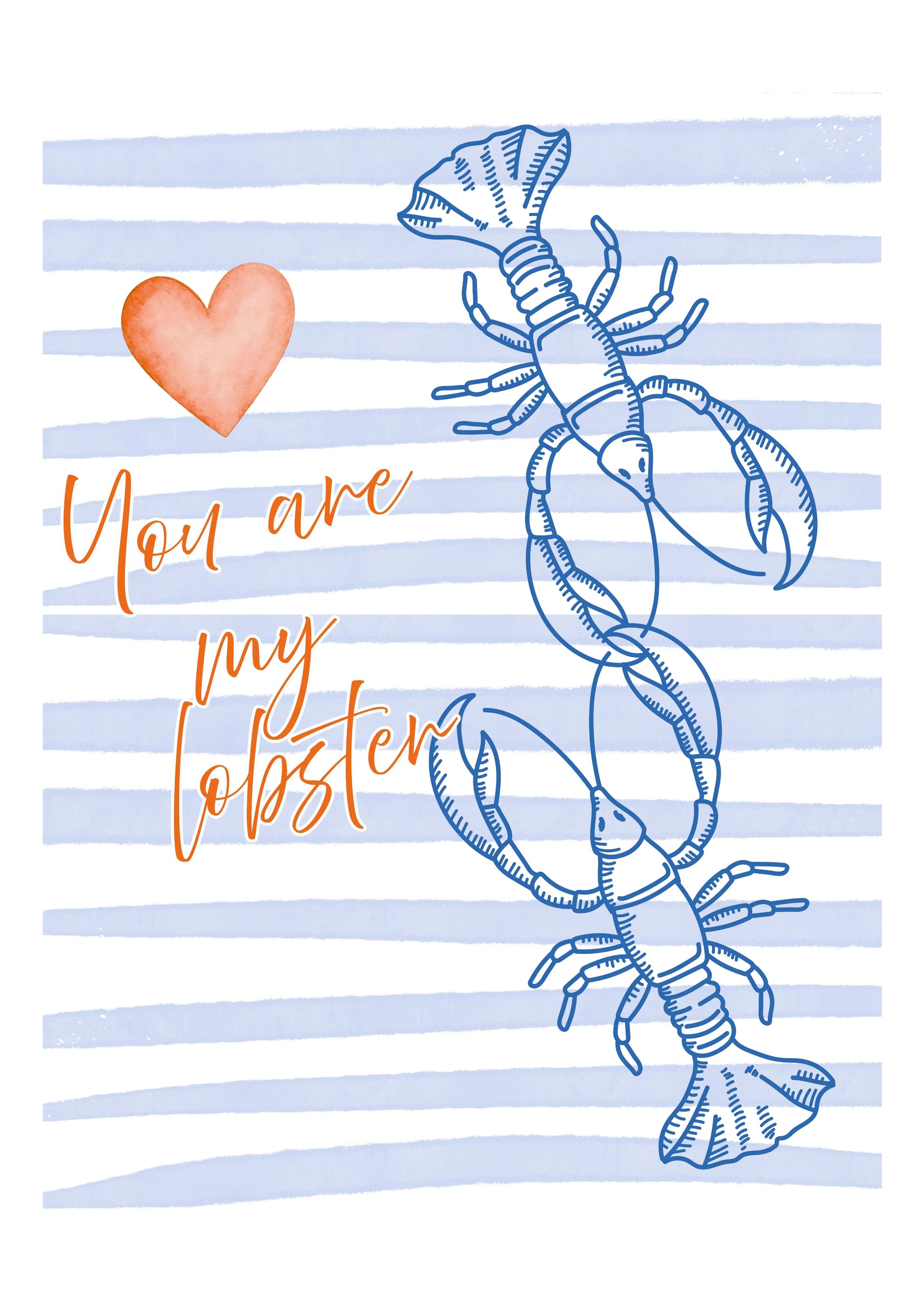 Plakat You Are My Lobster - ForWalls.eu