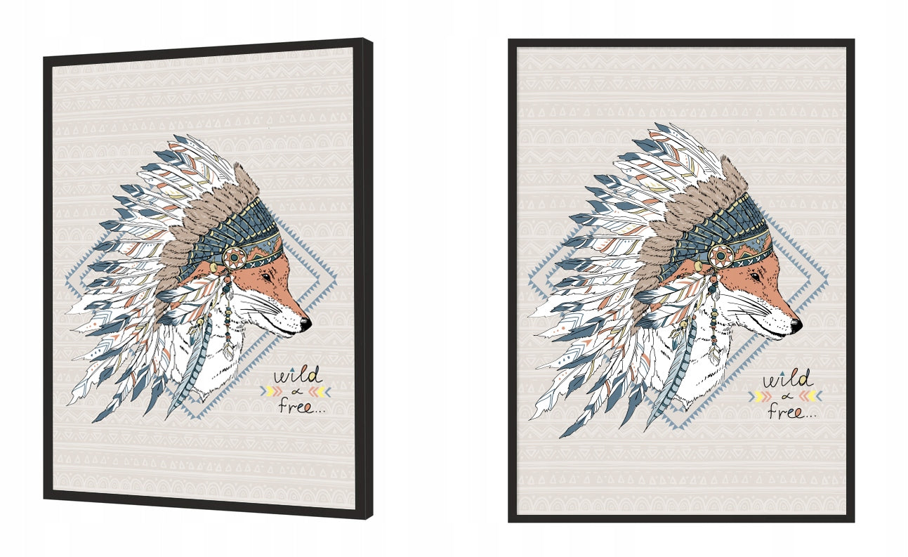 Plakat Lis 33x43 cm  ForWalls.eu