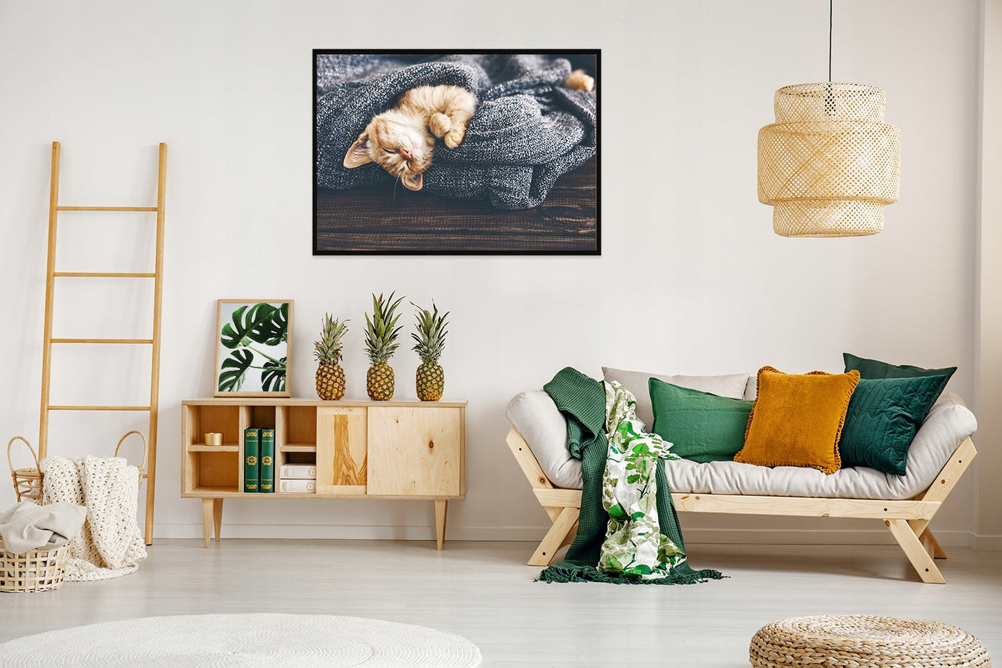 Plakat Kot 33x43 cm  ForWalls.eu