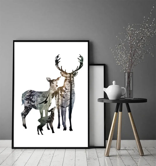 Plakat Jelenie 33x43 cm - ForWalls.eu