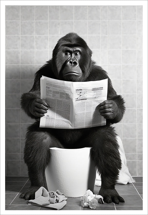 Plakat Goryl Kibel Gazeta  ForWalls.eu