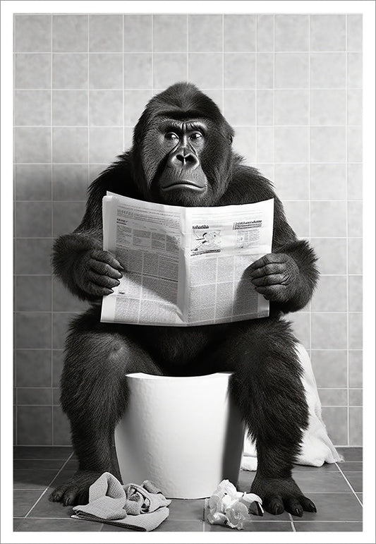 Plakat Goryl Kibel Gazeta  ForWalls.eu