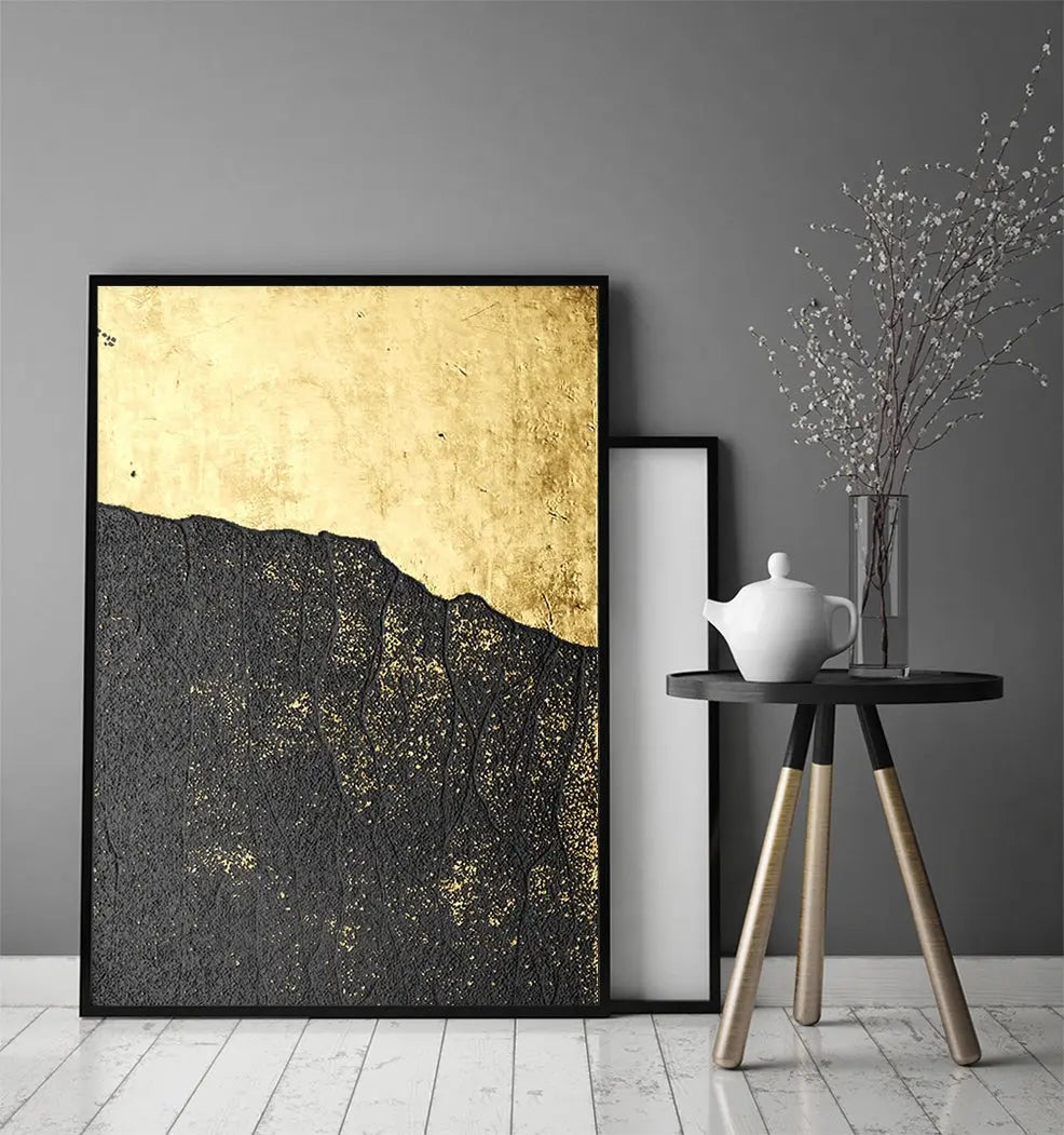 Plakat Złoty 33x43 cm - ForWalls.eu