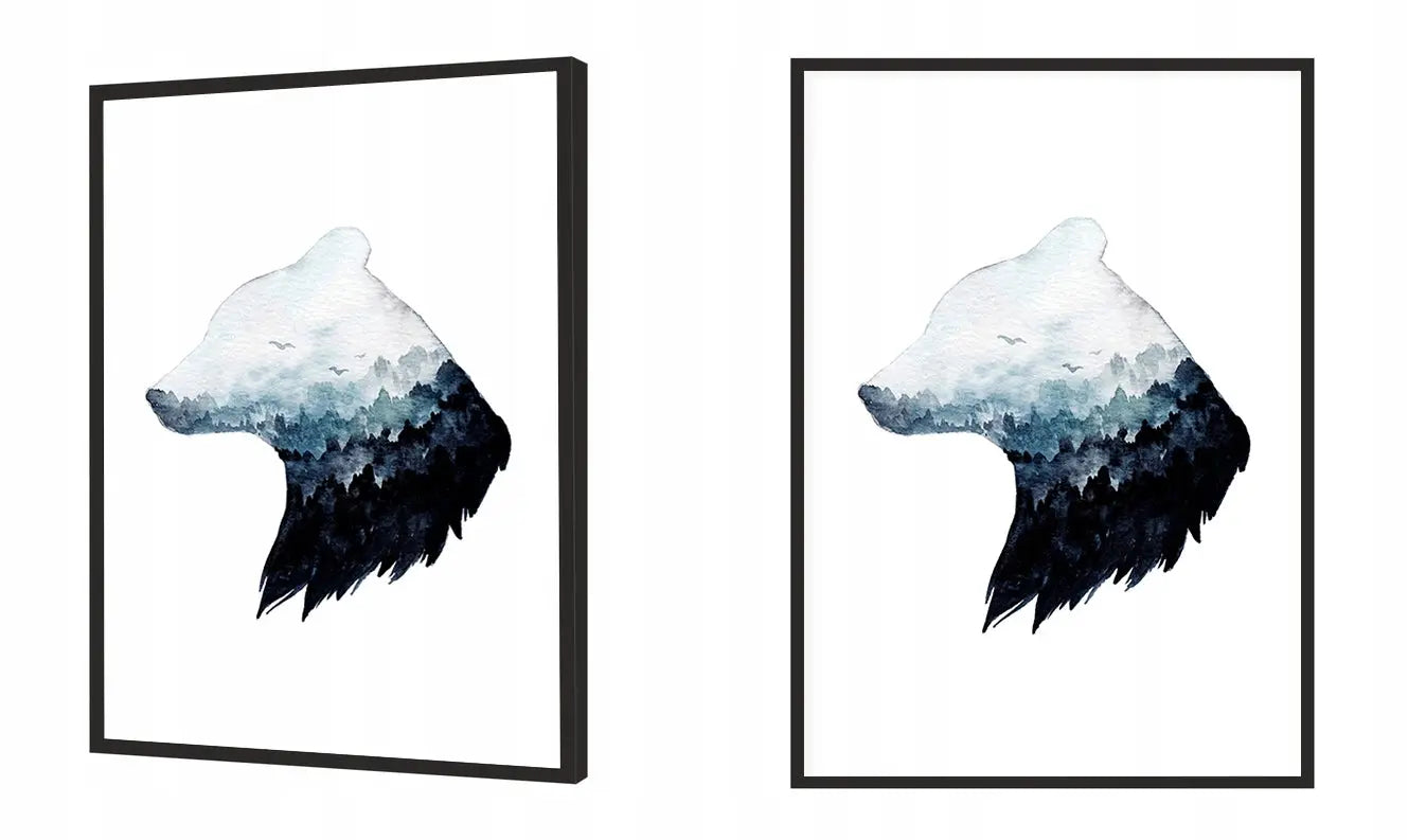 Plakat Niedźwiedź 33x43 cm - ForWalls.eu