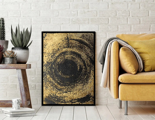 Plakat Złoty 33x43 cm - ForWalls.eu