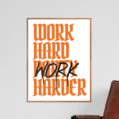Plakat WORK  ForWalls.eu